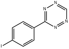 3-(4-iodo-phenyl)-[1,2,4,5]tetrazine Struktur