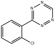 3-(o-Chlorophenyl)-s-tetrazin Struktur