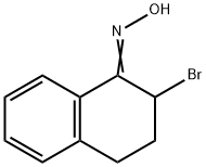 1(2H)-Naphthalenone, 2-bromo-3,4-dihydro-, oxime