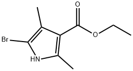 1H-Pyrrole-3-carboxylic acid, 5-bromo-2,4-dimethyl-, ethyl ester