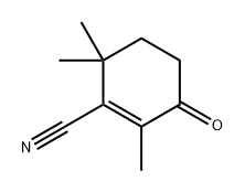 1-Cyclohexene-1-carbonitrile, 2,6,6-trimethyl-3-oxo-