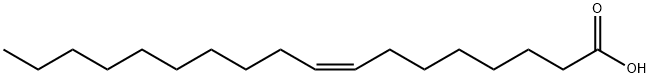 cis-8-Octadecenoic Acid Struktur