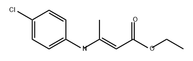 2-Butenoic acid, 3-[(4-chlorophenyl)amino]-, ethyl ester, (E)- (9CI)