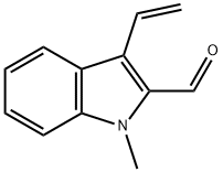 1H-Indole-2-carboxaldehyde, 3-ethenyl-1-methyl- Struktur