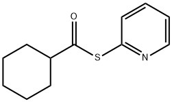 Cyclohexanecarbothioic acid S-(2-pyridinyl) ester Struktur