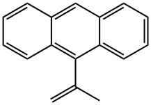 Anthracene, 9-(1-methylethenyl)- Struktur