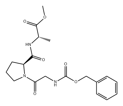 L-Alanine, N-[1-[N-[(phenylmethoxy)carbonyl]glycyl]-L-prolyl]-, methyl ester (9CI)