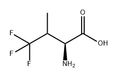 L-Valine, 4,4,4-trifluoro- Struktur