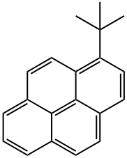 Pyrene, 1-(1,1-dimethylethyl)- Struktur