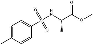 (S)-Methyl 2-(4-methylphenylsulfonamido)propanoate Struktur