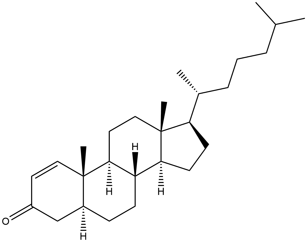 Cholest-1-en-3-one, (5α)-