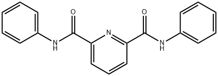 2-N,6-N-diphenylpyridine-2,6-dicarboxamide Struktur