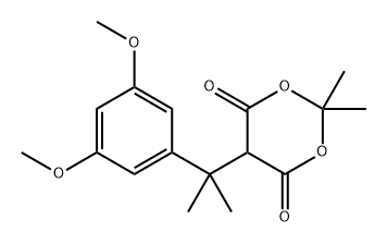 1,3-Dioxane-4,6-dione, 5-[1-(3,5-dimethoxyphenyl)-1-methylethyl]-2,2-dimethyl-