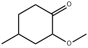 Cyclohexanone, 2-methoxy-4-methyl- Struktur