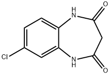 1H-1,5-Benzodiazepine-2,4(3H,5H)-dione, 7-chloro- Struktur