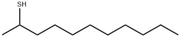 2-undecanethiol Struktur