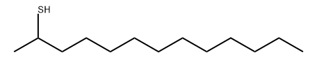 2-tridecanethiol Struktur