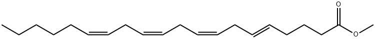 Methyl 5(E),8(Z),11(Z),14(Z)-Eicosatetraenoate Struktur