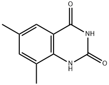 2,4(1H,3H)-Quinazolinedione, 6,8-dimethyl- Struktur