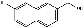 2-Naphthalenemethanol, 7-bromo- Struktur