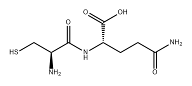 L-Glutamine, L-cysteinyl- Struktur