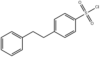 Benzenesulfonyl chloride, 4-(2-phenylethyl)- Struktur