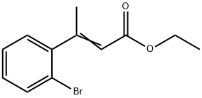 2-Butenoic acid, 3-(2-bromophenyl)-, ethyl ester