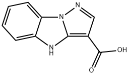 4H-Pyrazolo[1,5-a]benzimidazole-3-carboxylic acid Struktur