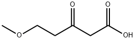 Pentanoic acid, 5-methoxy-3-oxo- Structure