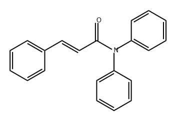 2-Propenamide, N,N,3-triphenyl-, (2E)- Struktur