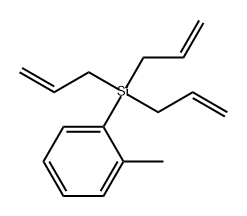 Benzene, 1-methyl-2-(tri-2-propen-1-ylsilyl)-