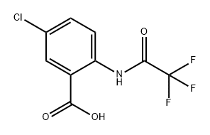 Benzoic acid, 5-chloro-2-[(2,2,2-trifluoroacetyl)amino]-