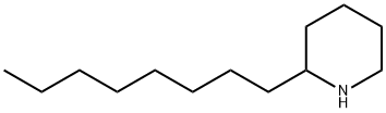 Piperidine, 2-octyl- Struktur