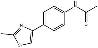 Acetamide, N-[4-(2-methyl-4-thiazolyl)phenyl]-