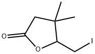 2(3H)-Furanone, dihydro-5-(iodomethyl)-4,4-dimethyl-