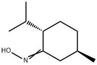 Cyclohexanone, 5-methyl-2-(1-methylethyl)-, oxime, (2S,5R)-