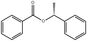 Benzoic acid (1R)-1-phenylethyl ester Struktur