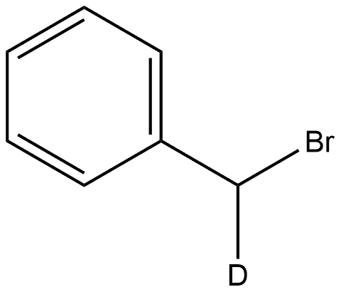 Benzene, (bromomethyl-d)- Struktur