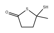 2(3H)-Thiophenone, dihydro-5-mercapto-5-methyl-