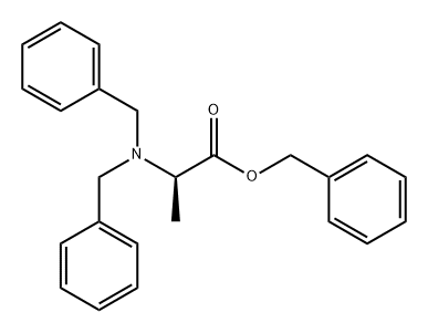 D-Alanine, N,N-bis(phenylmethyl)-, phenylmethyl ester