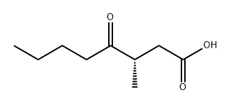 Octanoic acid, 3-methyl-4-oxo-, (3S)-