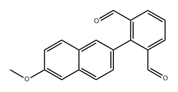 1,3-Benzenedicarboxaldehyde, 2-(6-methoxy-2-naphthalenyl)-