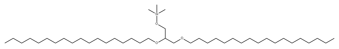 Silane, [2,3-bis(octadecyloxy)propoxy]trimethyl- Structure