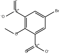 Benzene, 5-bromo-2-methoxy-1,3-dinitro- Struktur