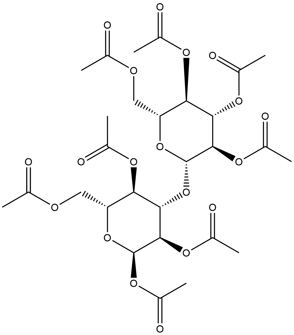 α-D-Glucopyranose, 3-O-(2,3,4,6-tetra-O-acetyl-β-D-glucopyranosyl)-, 1,2,4,6-tetraacetate