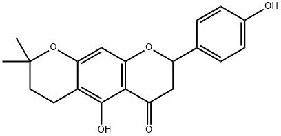 2H,6H-Benzo[1,2-b:5,4-b']dipyran-6-one, 3,4,7,8-tetrahydro-5-hydroxy-8-(4-hydroxyphenyl)-2,2-dimethyl- (9CI) Struktur