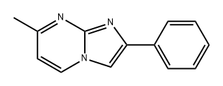 Imidazo[1,2-a]pyrimidine, 7-methyl-2-phenyl- Struktur