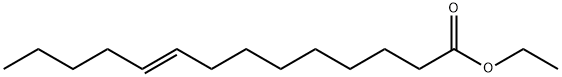 Ethyl 9(E)-tetradecenoate Struktur