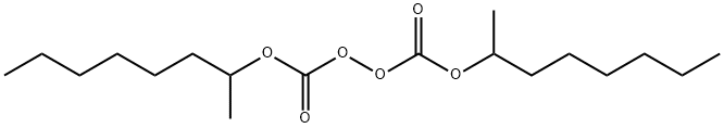 Bis-(1-methylheptylperoxy)-dicarbonate Struktur