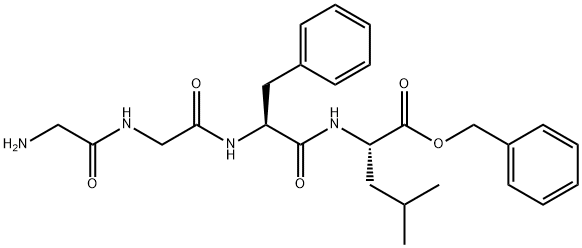 L-Leucine, glycylglycyl-L-phenylalanyl-, phenylmethyl ester